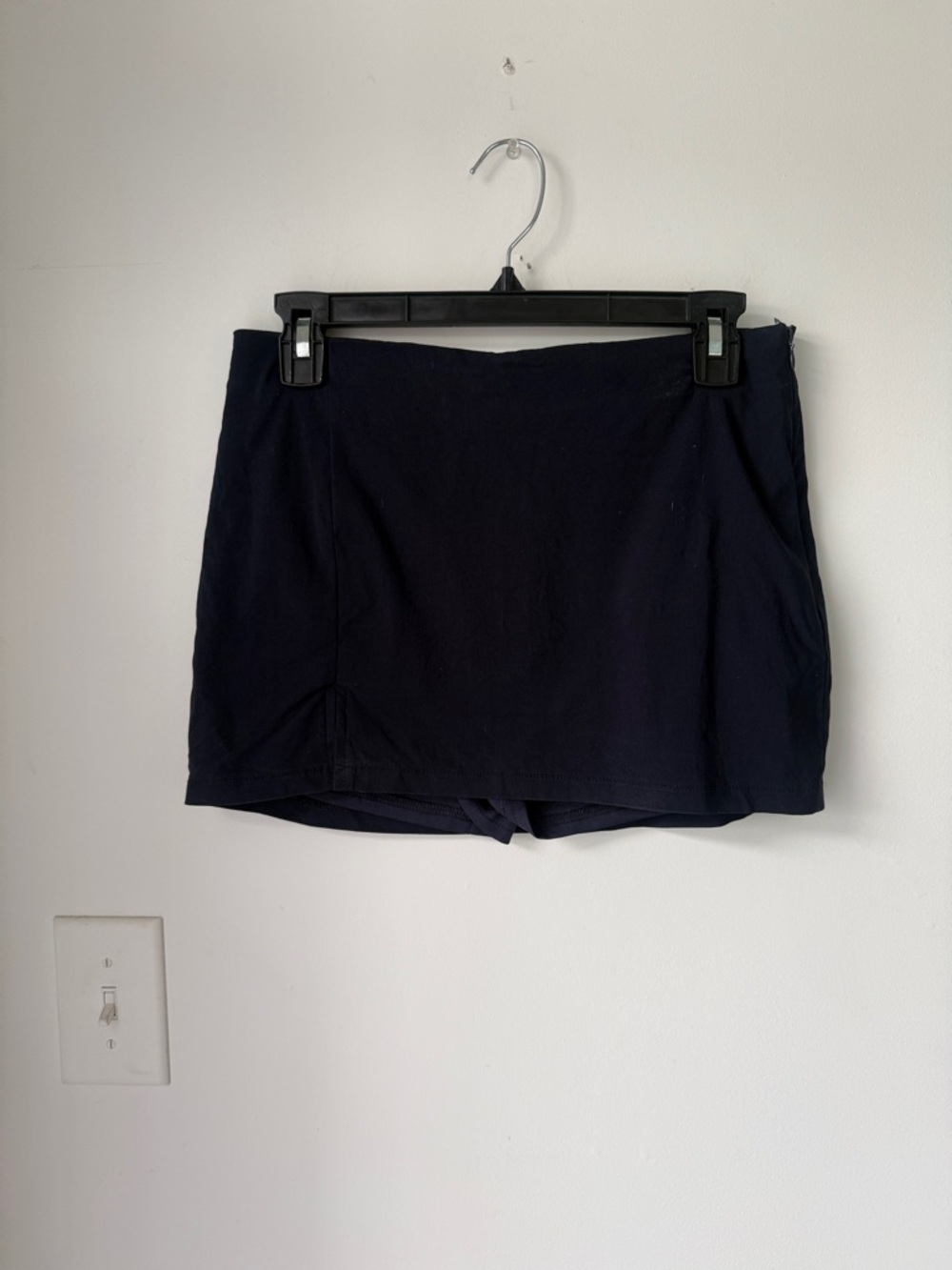 Navy Skort with Built-In Shorts